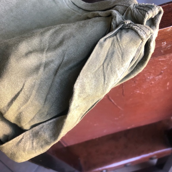 Women’s Free People Olive Cargo Ankle Trouser - Picture 10 of 15